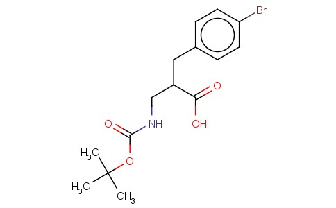 2-N-BOC-2-AMINOMETHYL-3-(4-BROMO-PHENYL)-PROPIONIC ACID
